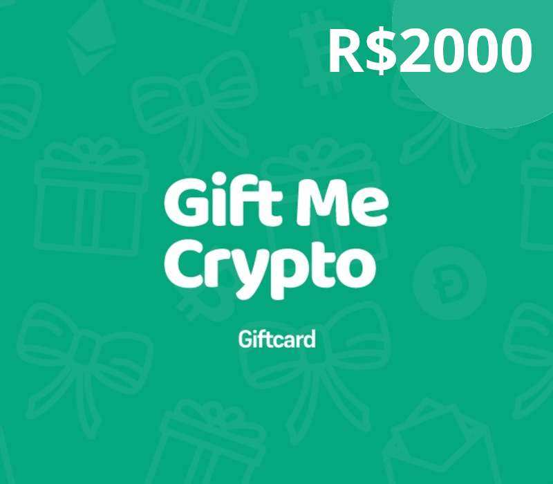 

Gift Me Crypto R$2000 Gift Card Global