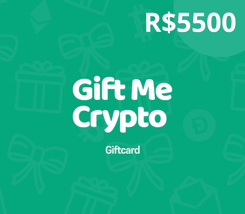 

Gift Me Crypto R$5500 Gift Card Global