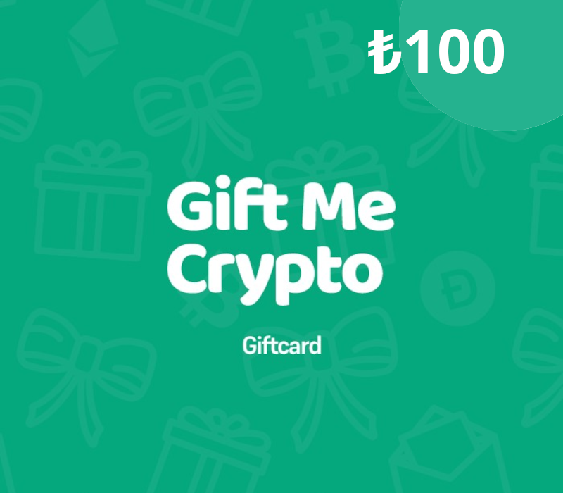 

Gift Me Crypto ₺100 Gift Card Global