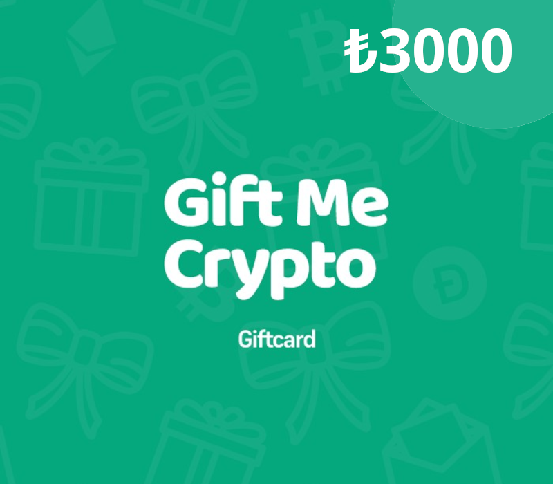 

Gift Me Crypto ₺3000 Gift Card Global