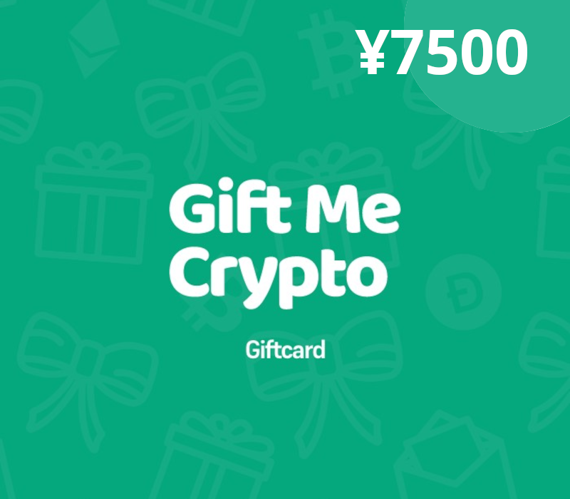 

Gift Me Crypto CNY 7500 Gift Card Global