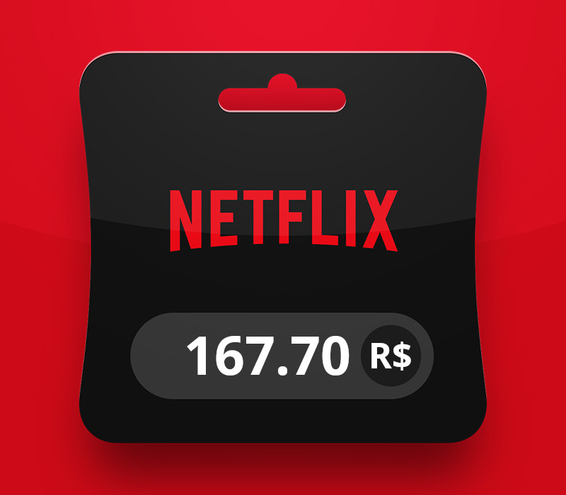 

Netflix BRL 167.70 Gift Card BR