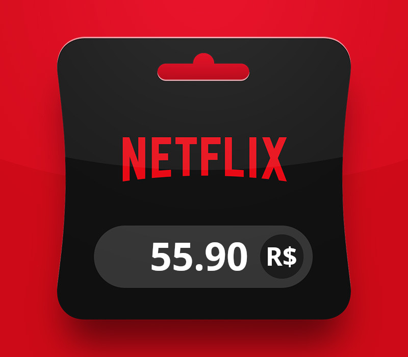 

Netflix BRL 55.90 Gift Card BR