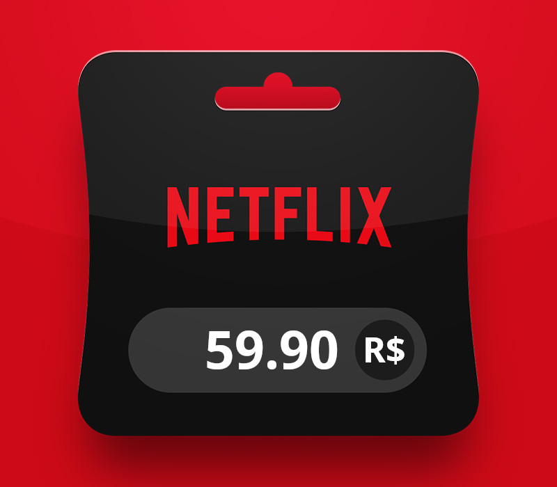 

Netflix BRL 59.90 Gift Card BR