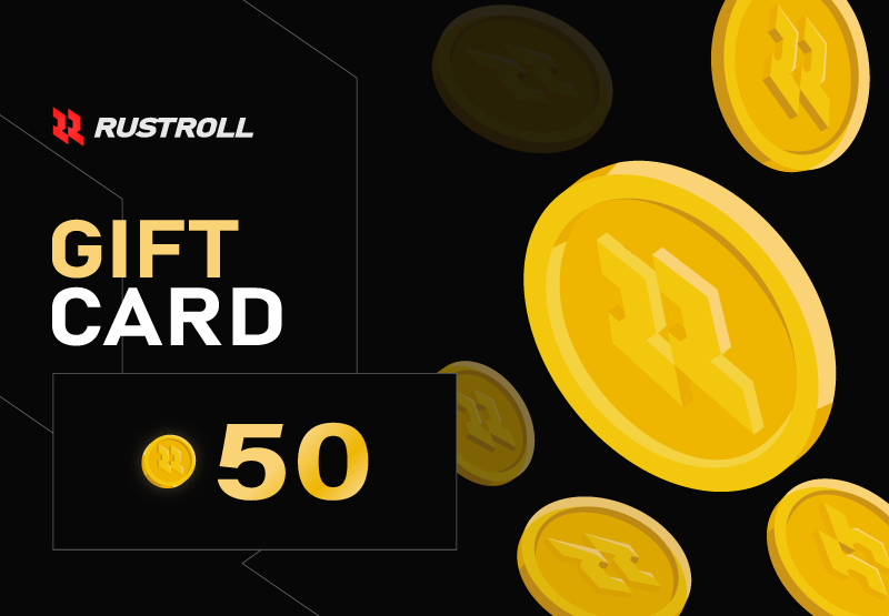 Rustroll.com 50$ Coin Gift Card screenshot 1