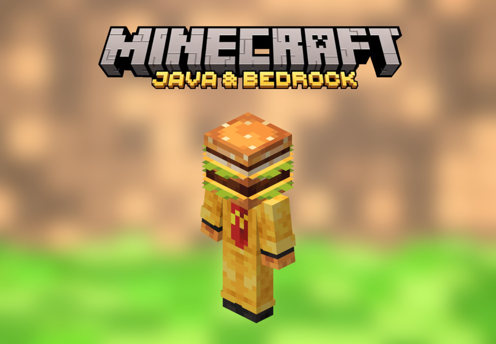 Minecraft - Big Mac Crystal Skin DLC XBOX One / Xbox Series X|S / PC CD Key screenshot 1