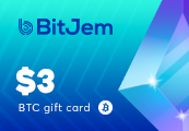 BitJem Crypto Gift Card (BTC) $3 screenshot 1
