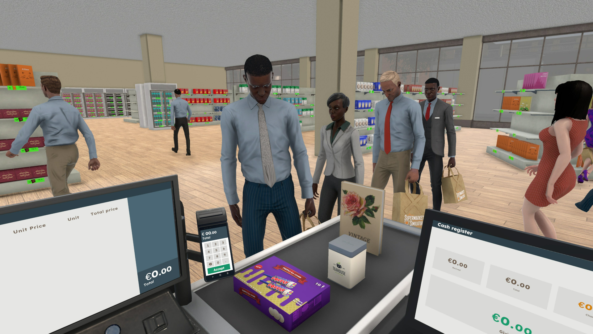 Supermarket Owner Simulator: Business PlayStation 4 Account