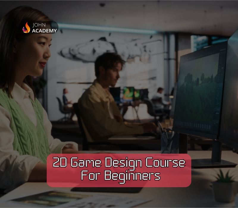 2D Game Design Course: Become Pro Game Designer from Beginner John Academy Code