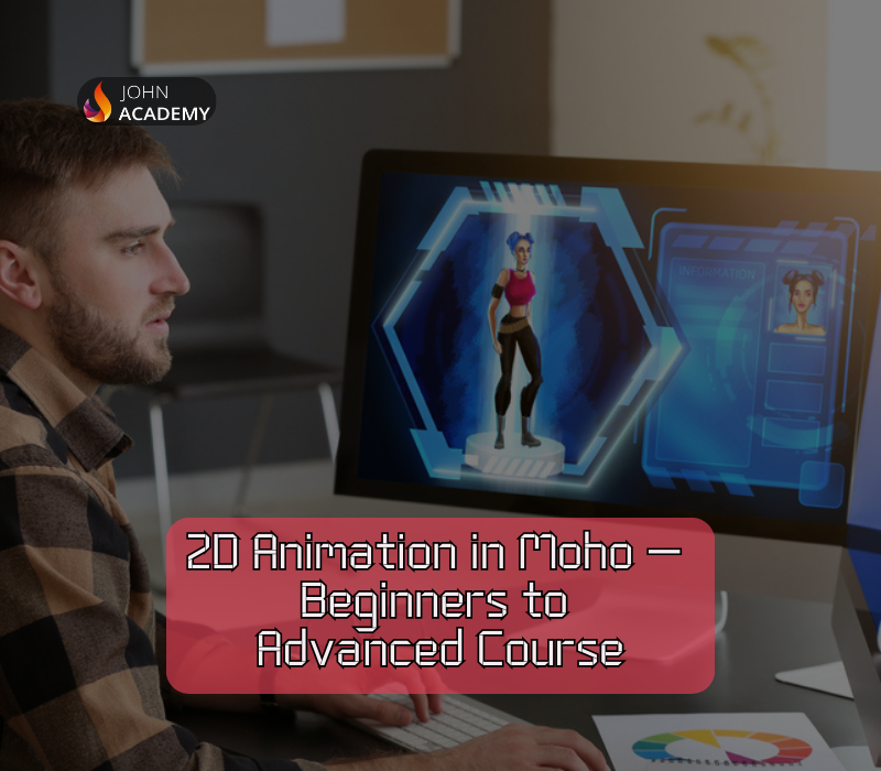 

2D Animation in Moho: Complete Beginners to Advanced Course John Academy Code