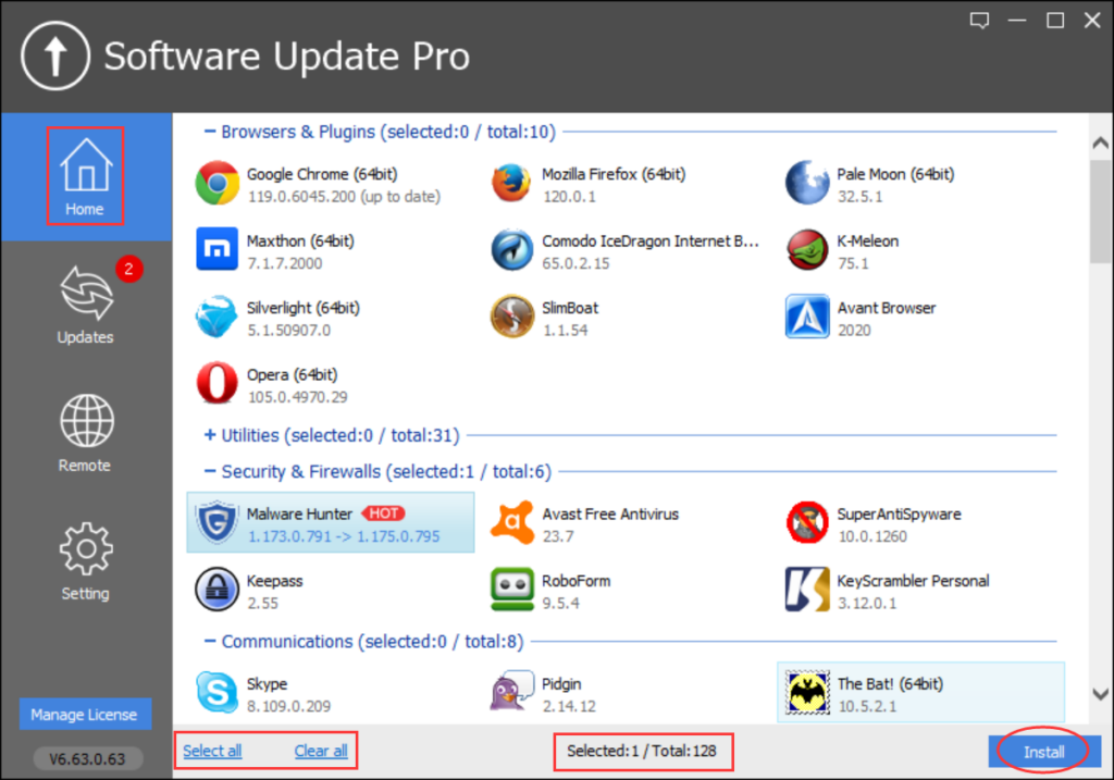 Glary Software Update Pro 6 Key (Lifetime / 1 PC)