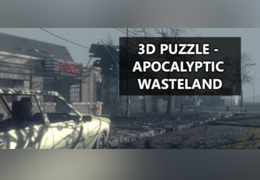 3D PUZZLE - Apocalyptic Wasteland PC Steam CD Key screenshot 1