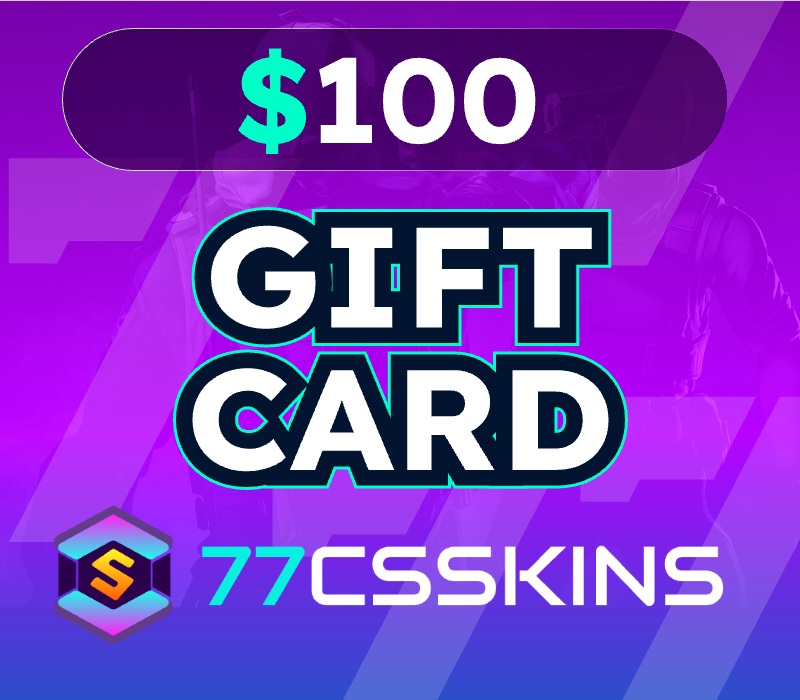 

77csskins $100 Gift Card US