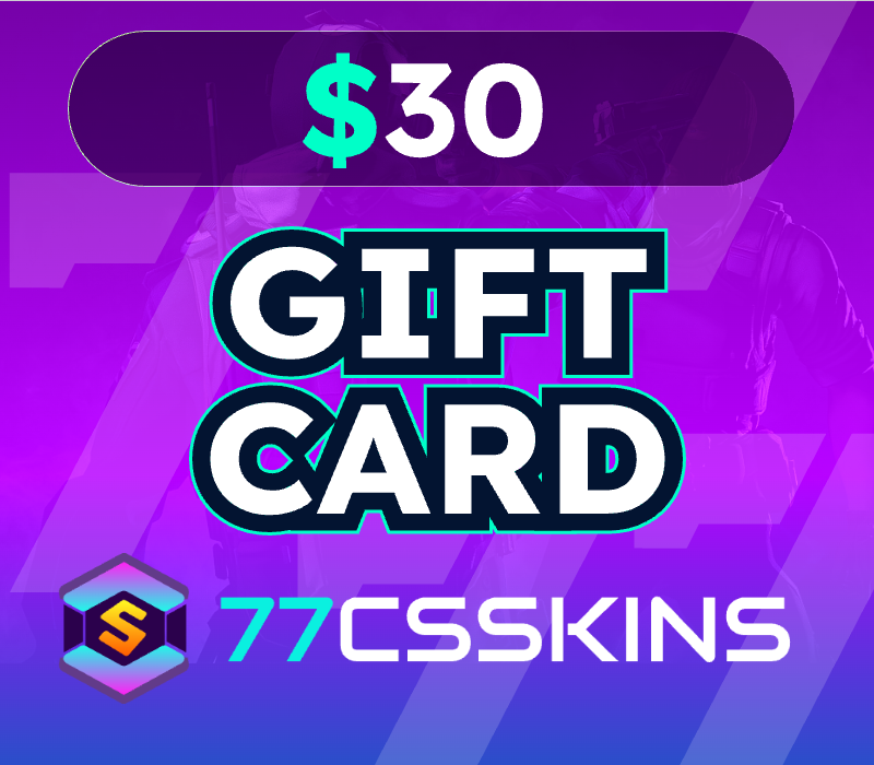 

77csskins $30 Gift Card US