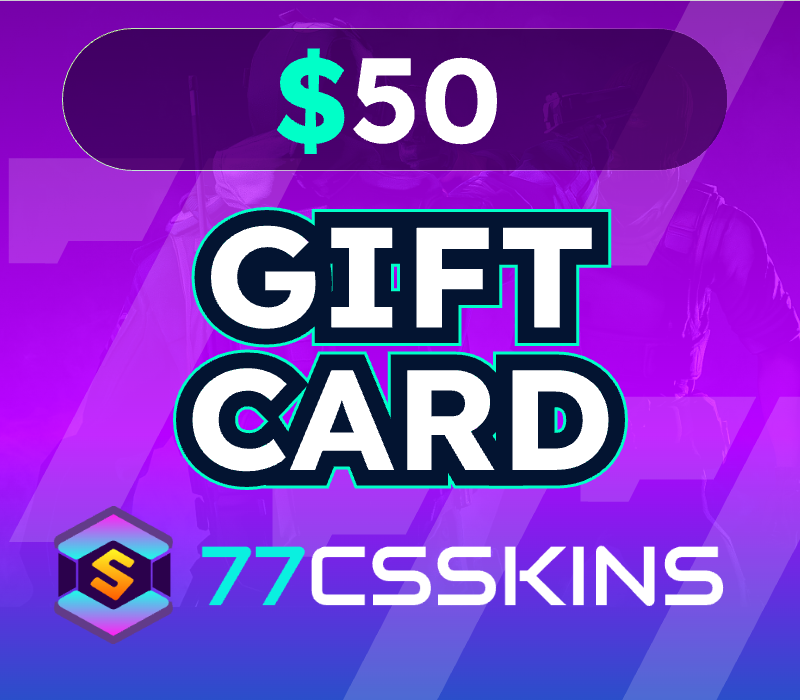 77csskins $50 Gift Card US