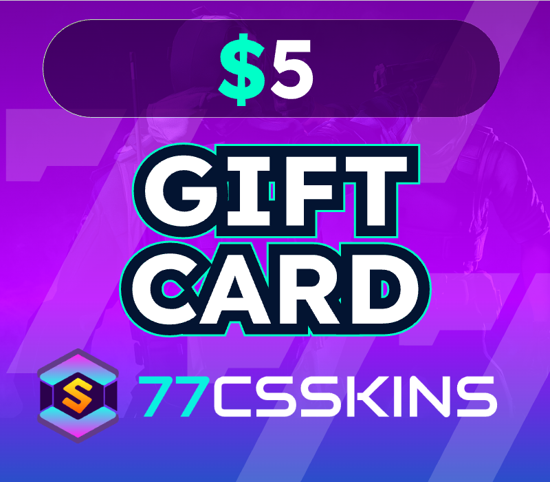 

77csskins $5 Gift Card US