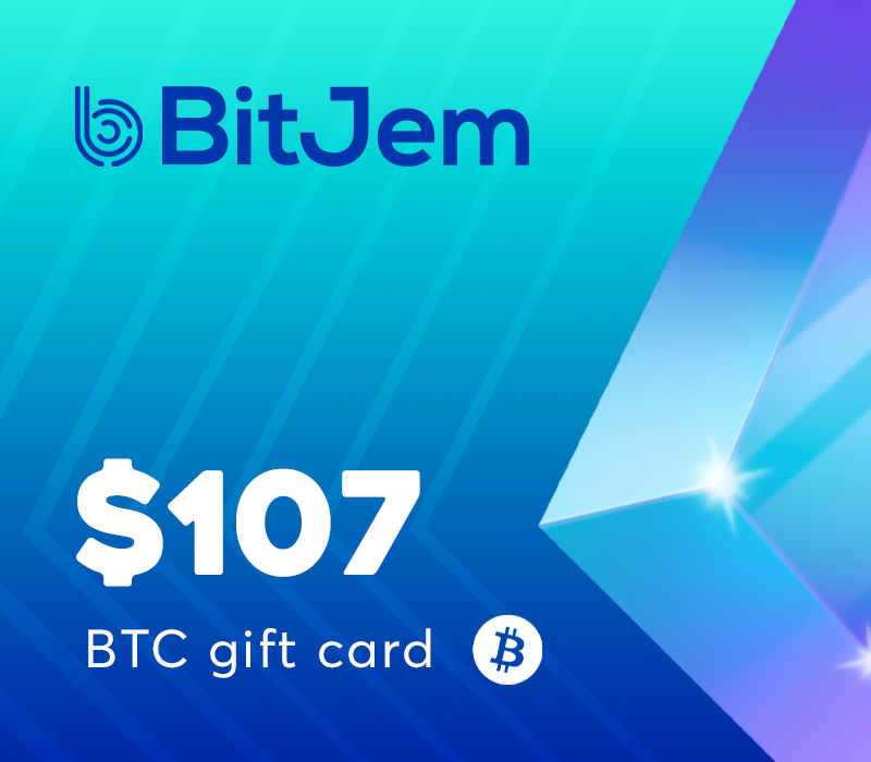 

BitJem Gift Card (BTC) $107