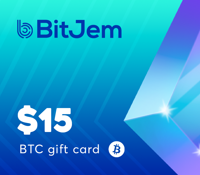 

BitJem Gift Card (BTC) $15