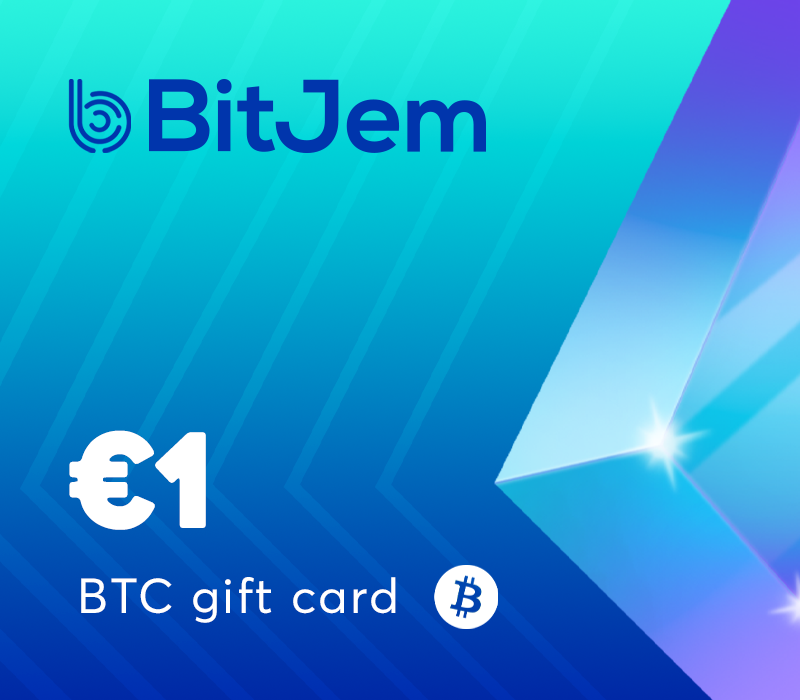 

BitJem Crypto Gift Card (BTC) €1