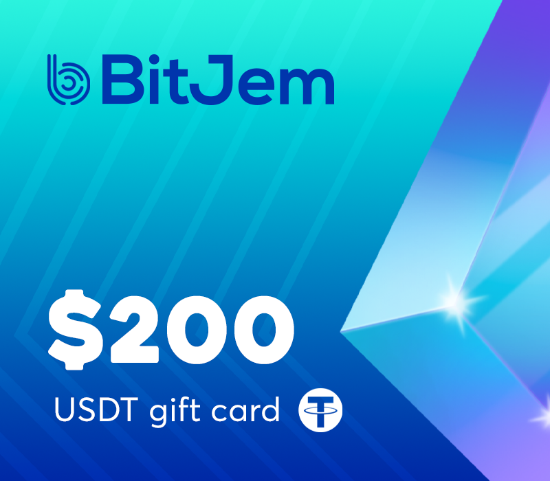 BitJem Crypto Gift Card (USDT) $200