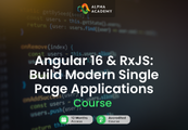 Angular 16 & RxJS: Build Modern Single Page Applications Alpha Academy Code screenshot 1