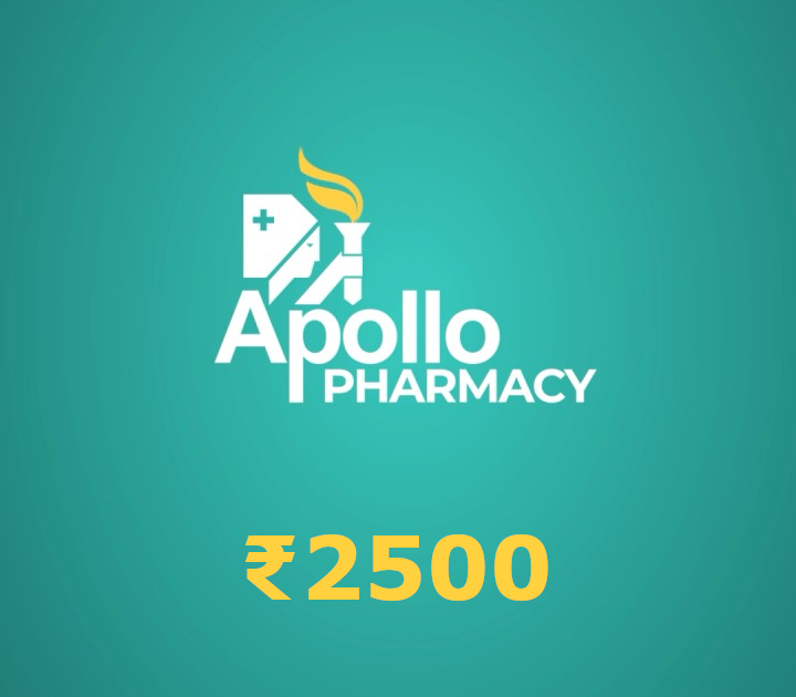 Apollo Pharmacy ₹2500 Gift Card IN