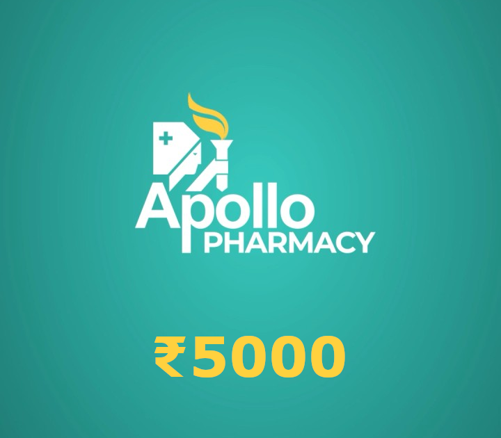 Apollo Pharmacy ₹5000 Gift Card IN