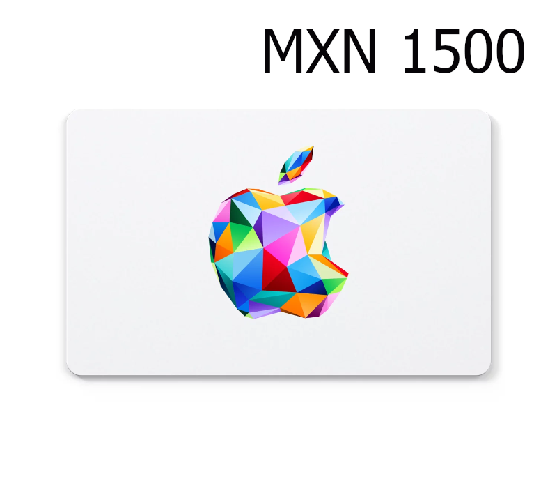 

Apple Mex$1500 Gift Card MX