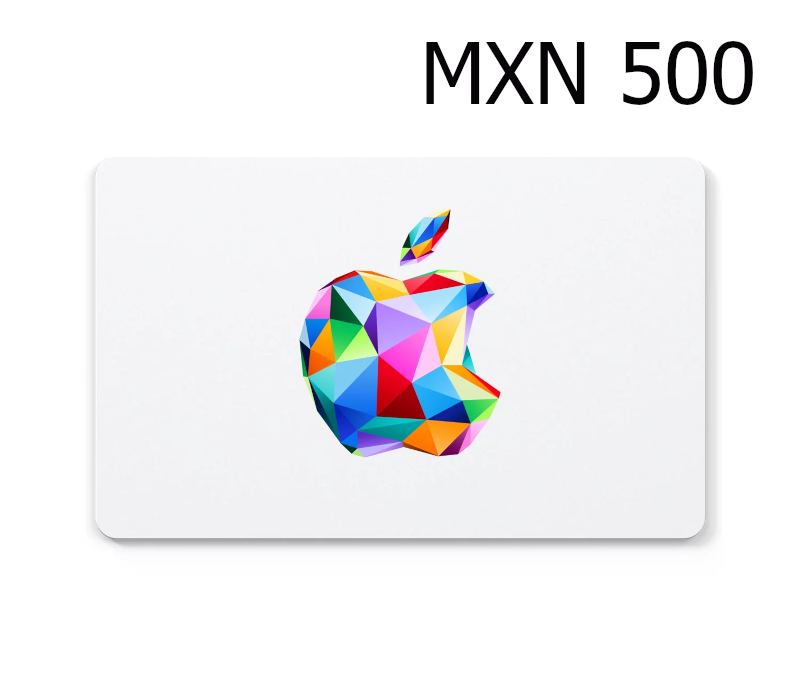 

Apple Mex$500 Gift Card MX