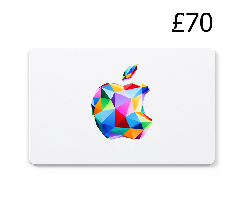 

Apple £70 Gift Card UK