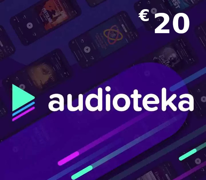 AUDIOTEKA €20 Gift Card SK