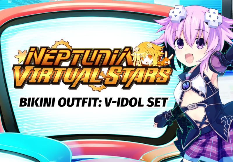 Neptunia Virtual Stars - Bikini Outfit: V-Idol Set DLC PC Steam CD Key screenshot 1