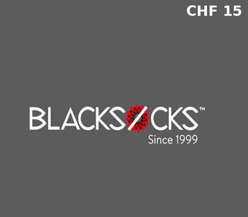 

Blacksocks CH 15 CHF Gift Card CH