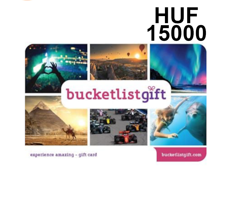 BucketlistGift 15000 HUF Gift Card HU