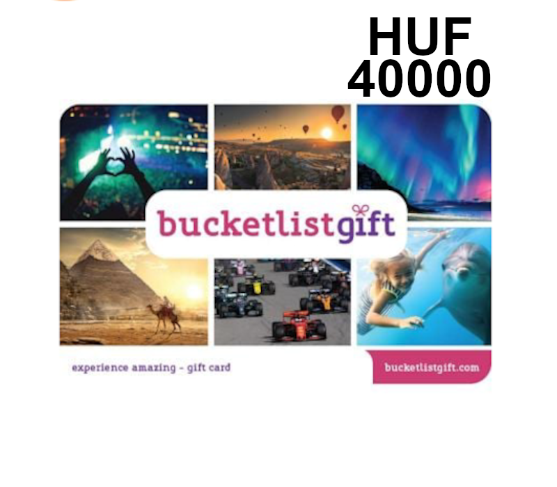 

BucketlistGift 40000 HUF Gift Card HU