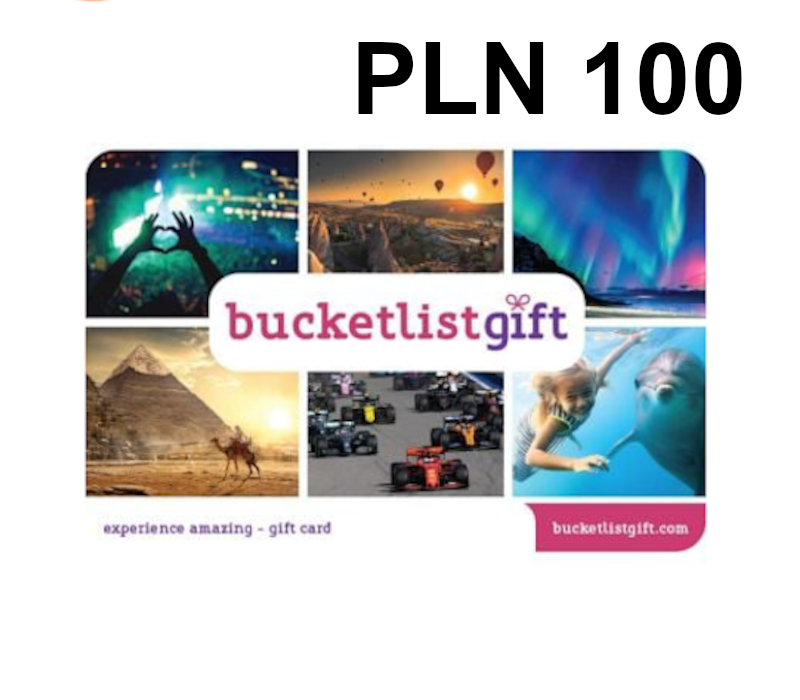 

BucketlistGift 100 PLN Gift Card PL