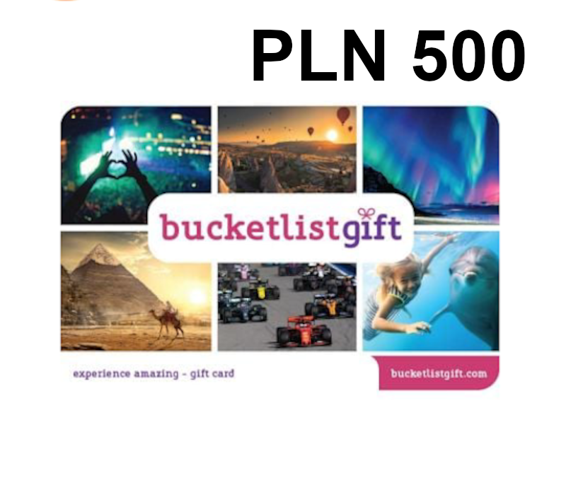 

BucketlistGift 500 PLN Gift Card PL