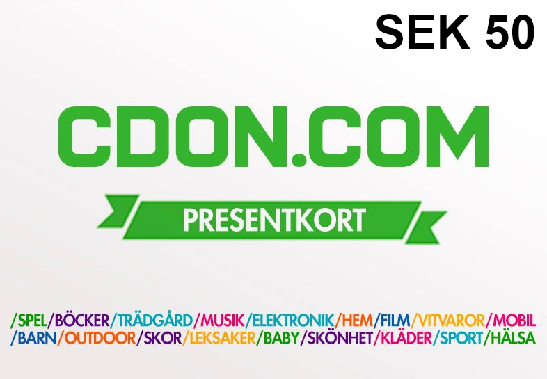 CDON.COM 50 SEK Gift Card SE screenshot 1