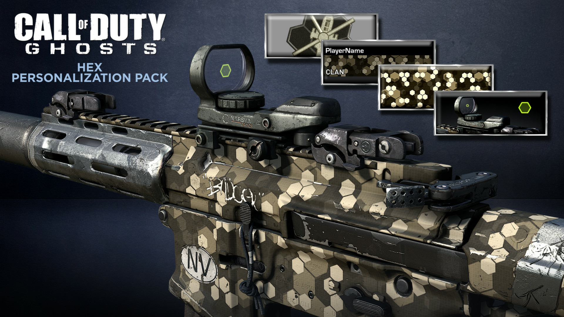 Call Of Duty: Ghosts Personalization DLC Bundle PC Steam Gift