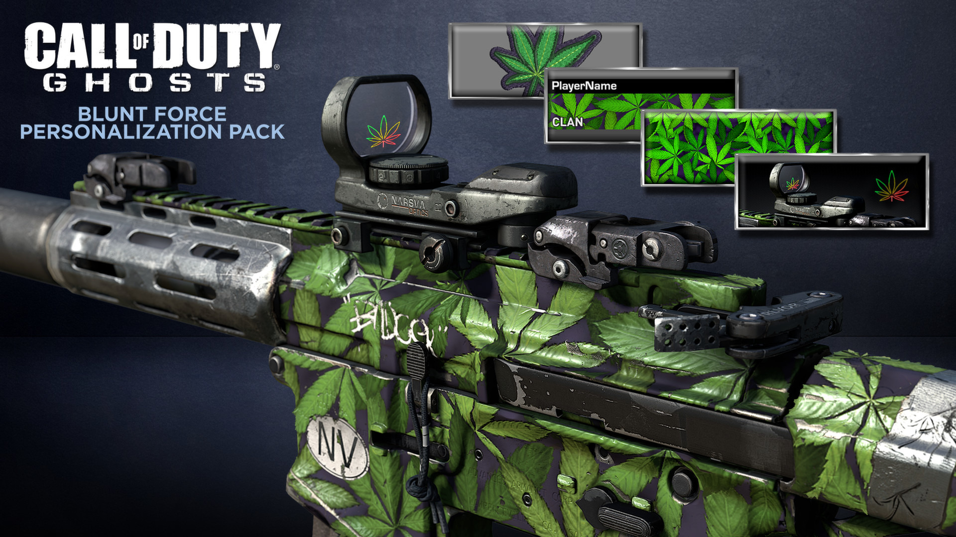 Call Of Duty: Ghosts Personalization DLC Bundle PC Steam Gift