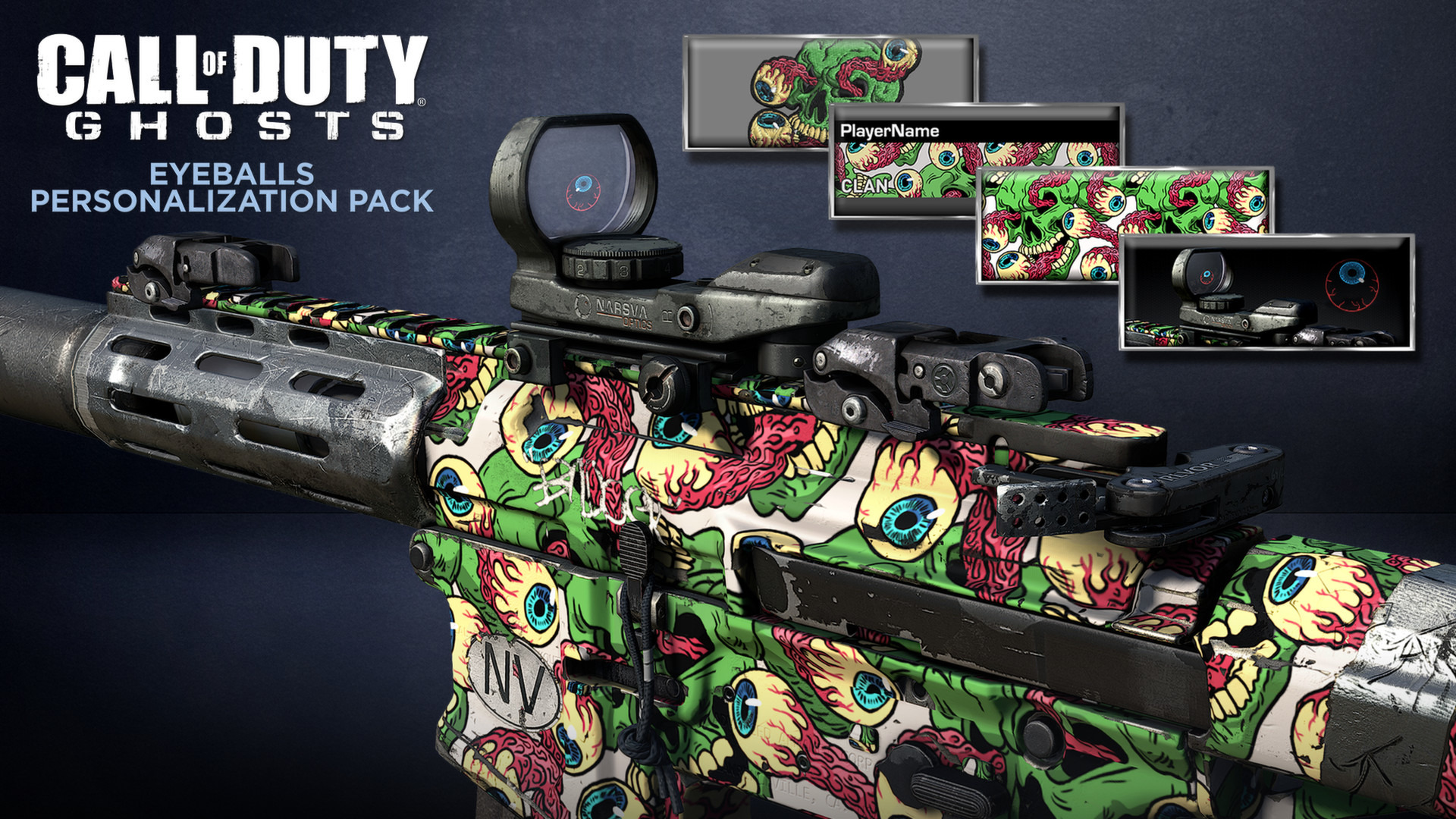 Call Of Duty: Ghosts Personalization DLC Bundle PC Steam Gift