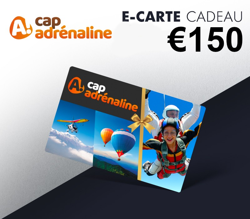 

Cap Adrénaline €150 Gift Card FR