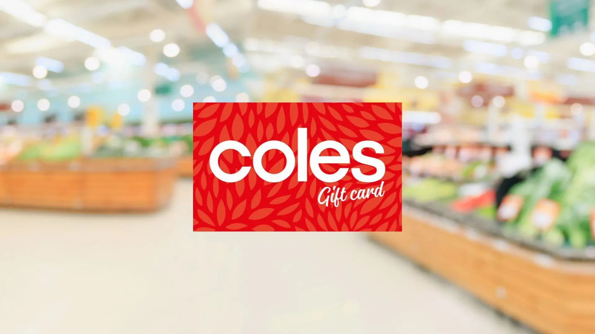 Coles A$50 Gift Card AU