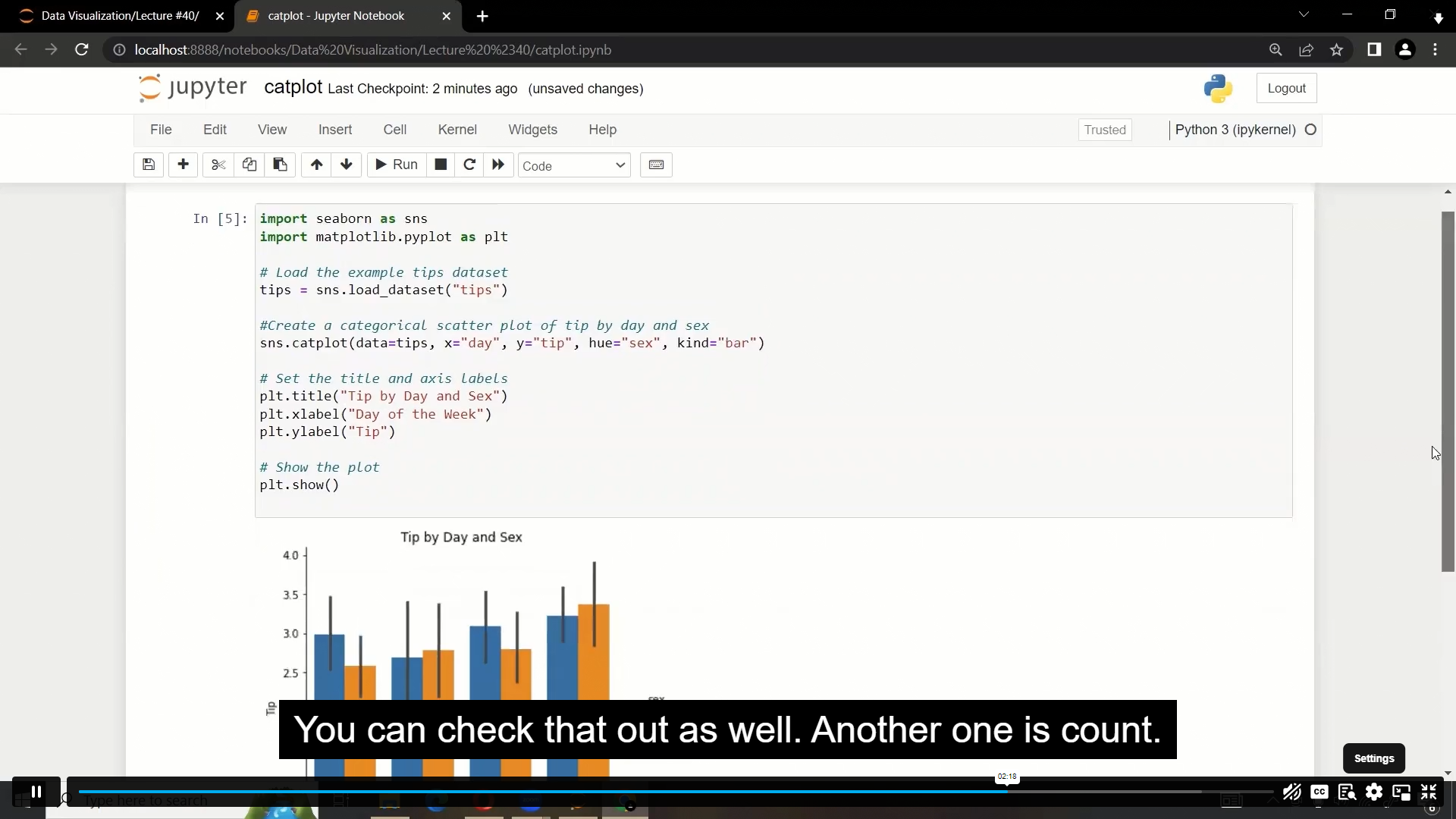 Python Masterclass for Data Visualization Skills John Academy Code