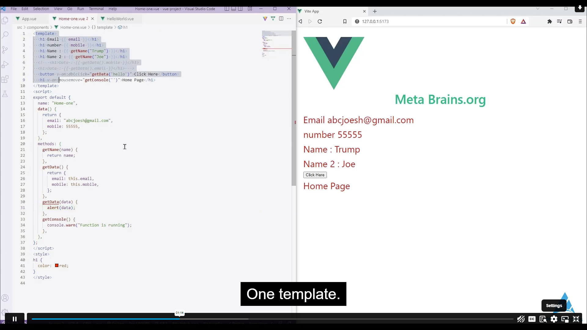 Complete Vue.JS Masterclass – From Fundamentals to Advanced John Academy Code