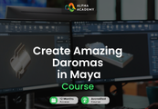Create Amazing Daromas in Maya Alpha Academy Code screenshot 1