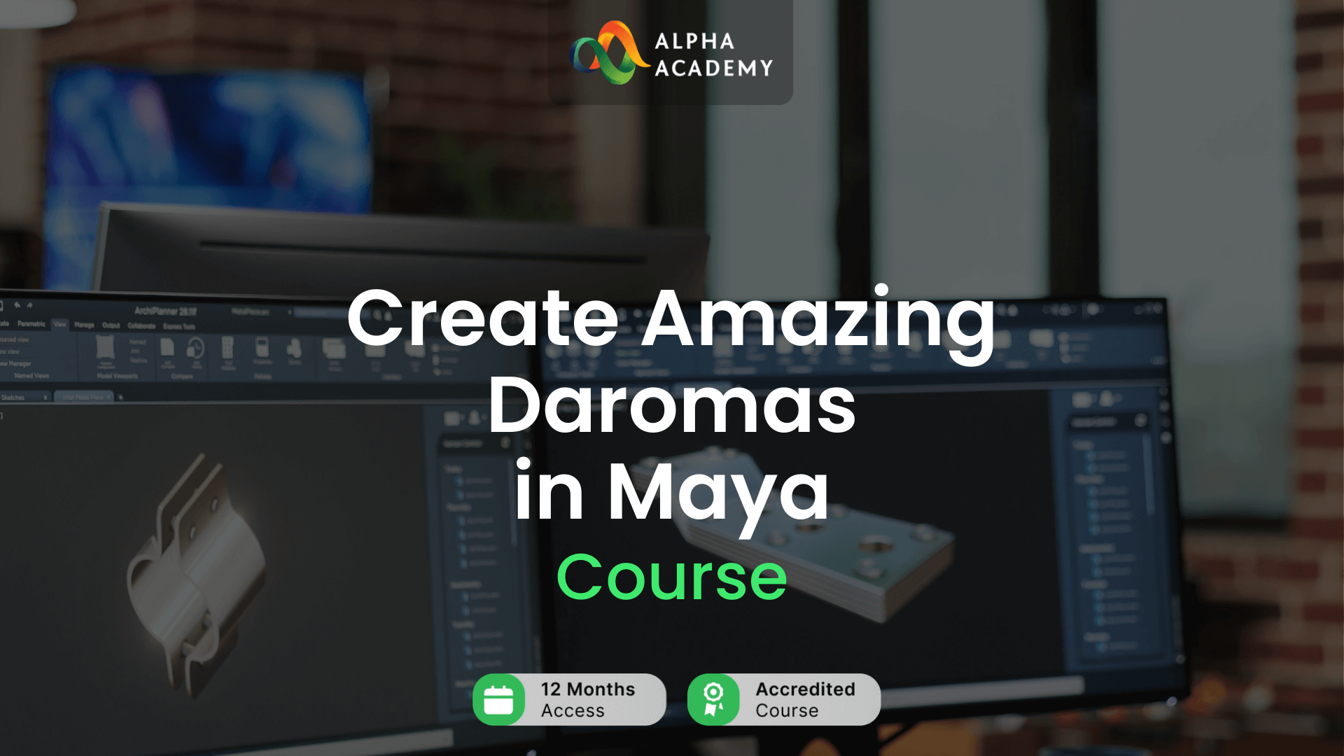 Create Amazing Daromas in Maya Alpha Academy Code