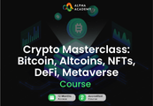 Crypto Masterclass: Bitcoin, Altcoins, NFTs, DeFi, Metaverse Alpha Academy Code screenshot 1
