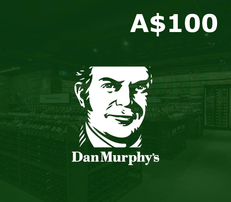 

Dan Murphy's A$100 Gift Card AU