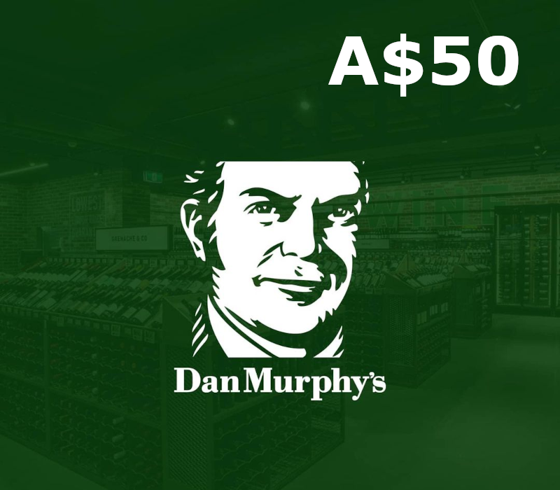 

Dan Murphy's A$50 Gift Card AU